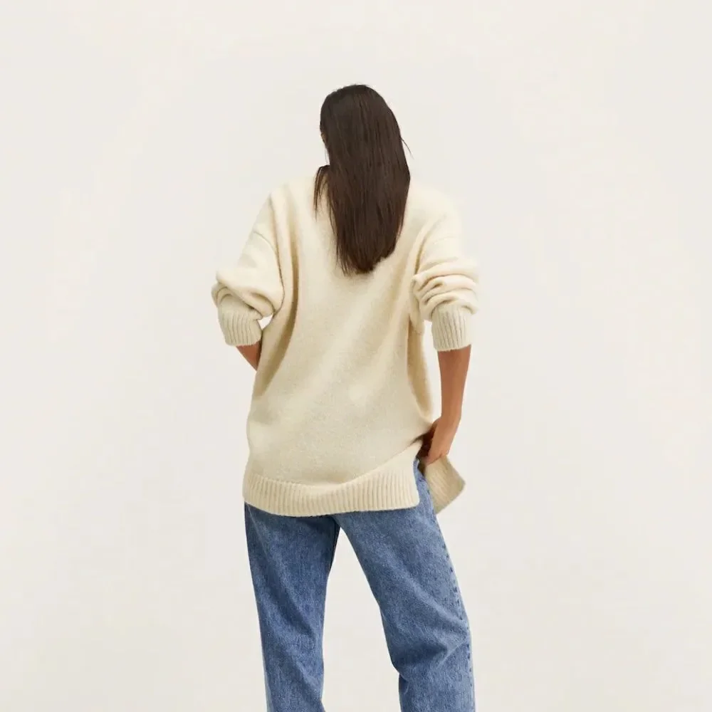 Mango Oversized Sweater With Pockets - Picture 4 of 8